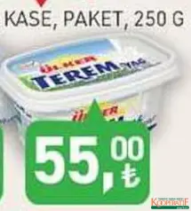 TEREMYAĞ KASE MARGARİN 250 G fiyat ve kampanya bilgisi